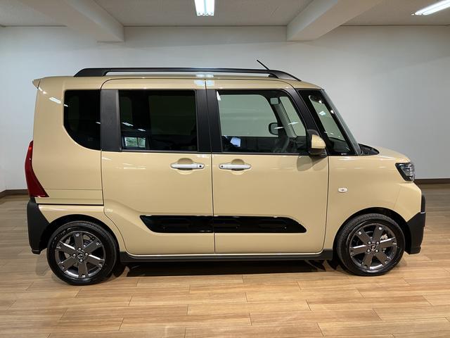 タントファンクロスターボ　Ｒ７年式／法規対応済／バックカメラ対応バックカメラ　運転席・助手席シートヒーター　純正アルミホイール　ターボ　両側パワースライドドア　電動パーキングブレーキ　オートブレーキホールド　スマートキー　スマアシ　盗難防止セキュリティアラーム（大阪府）の中古車