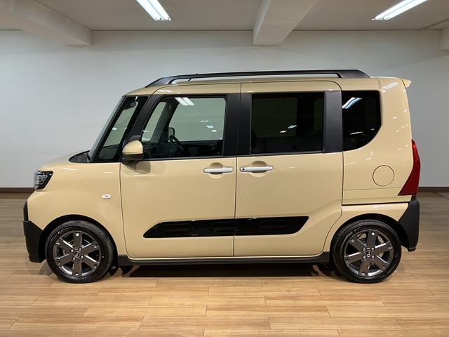 タントファンクロスターボ　Ｒ７年式／法規対応済／バックカメラ対応バックカメラ　運転席・助手席シートヒーター　純正アルミホイール　ターボ　両側パワースライドドア　電動パーキングブレーキ　オートブレーキホールド　スマートキー　スマアシ　盗難防止セキュリティアラーム（大阪府）の中古車