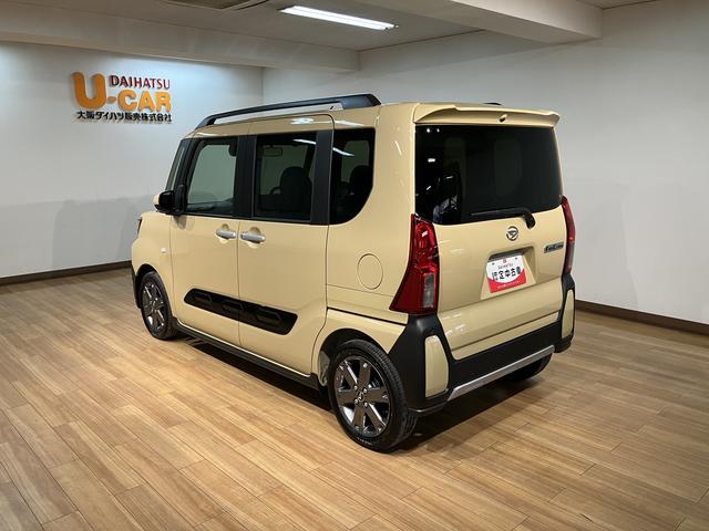 タントファンクロスターボ　Ｒ７年式／法規対応済／バックカメラ対応バックカメラ　運転席・助手席シートヒーター　純正アルミホイール　ターボ　両側パワースライドドア　電動パーキングブレーキ　オートブレーキホールド　スマートキー　スマアシ　盗難防止セキュリティアラーム（大阪府）の中古車