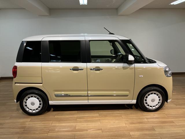 ムーヴキャンバスストライプスＧターボ　／ナビ／ＦＲドラレコ／バックカメラ走行無制限１年保証　両側電動スライドドア　アダプティブクルーズコントロール　前後コーナーセンサー　前席シートヒーター　ホッとカップホルダー　オートマチックハイビーム　ＬＥＤヘッドライト　スマートキー（大阪府）の中古車