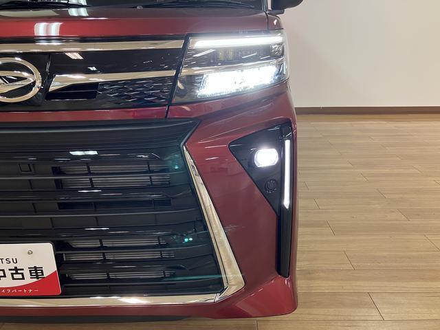 タントカスタムＲＳ　※傷有／Ｒ７年式／法規対応済／バックカメラ対応サポカーＳワイド適合　新車保証継承　ターボ車　バックカメラ　両側電動スライドドア　キーフリー　前席シートヒーター　ＬＥＤヘッドライト　１５インチアルミホイール　オートエアコン　オートライト（大阪府）の中古車