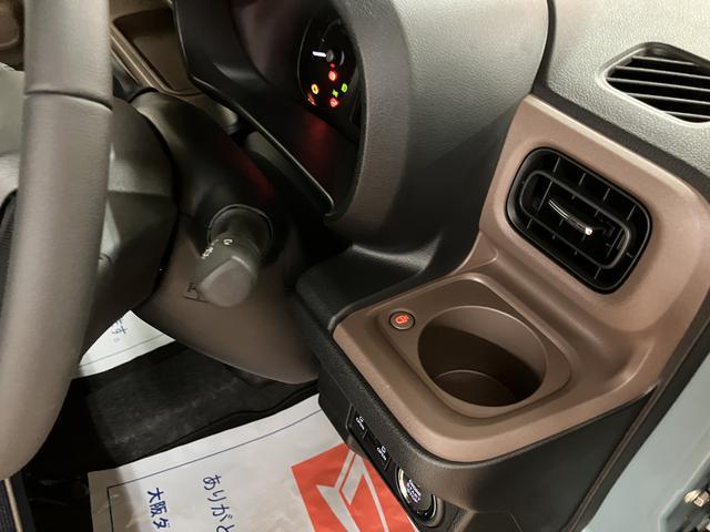 ムーヴキャンバスセオリーＧ／届出済未使用車／バックカメラ対応車／両側パワスラ届出済未使用車／走行１６ｋｍ／バックカメラ対応車／ステアリングスイッチ／前席シートヒーター／電動パーキングブレーキ／両側パワースライドドア／ＬＥＤヘッドライト・フォグランプ／オートエアコン／キーフリー（大阪府）の中古車