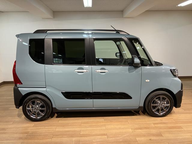 タントファンクロス　Ｒ７年式／法規対応済／バックカメラ対応衝突被害軽減ブレーキ　コーナーセンサー　バックカメラ（ナビ装着時用）　両側電動スライドドア　前席シートヒーター　電動パーキングブレーキ　ＬＥＤ　オートライト　オートエアコン　スマートキー　エコアイドル（大阪府）の中古車
