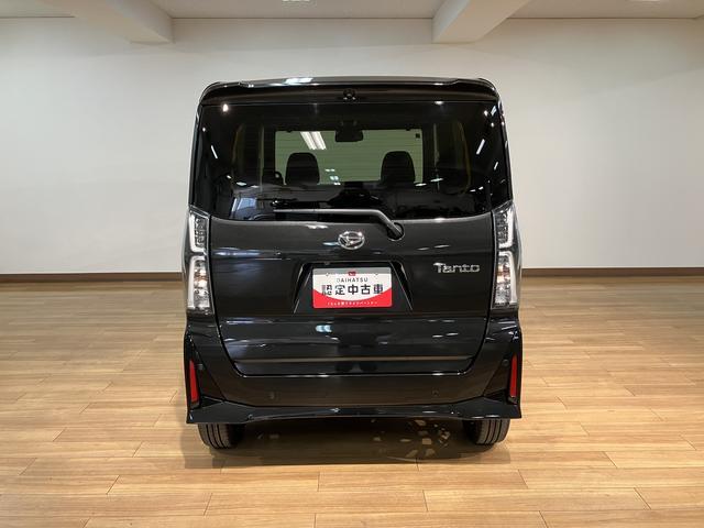 タントカスタムＲＳＲ７年式届出済未使用車　ターボ　バックカメラ　ＬＥＤヘッドライト　ＬＥＤフォグランプ　キーフリーシステム　プッシュスタート　コーナーセンサー　シートヒーター　衝突回避支援ブレーキ（大阪府）の中古車