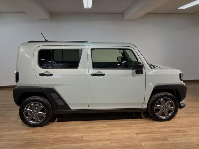 タフトG ダーククロムベンチャー R7年式/法規対応済/ACCスカイフィールトップ アダプティブクルーズコントロール LEDヘッド/フォグ 運/助シートヒーター プッシュボタンスタート キーフリー 電動パーキングブレーキ バックカメラ 15インチアルミホイール(大阪府)の中古車