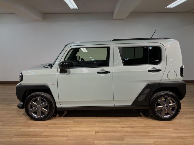 タフトG ダーククロムベンチャー R7年式/法規対応済/ACCスカイフィールトップ アダプティブクルーズコントロール LEDヘッド/フォグ 運/助シートヒーター プッシュボタンスタート キーフリー 電動パーキングブレーキ バックカメラ 15インチアルミホイール(大阪府)の中古車