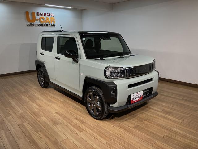 タフトG ダーククロムベンチャー R7年式/法規対応済/ACCスカイフィールトップ アダプティブクルーズコントロール LEDヘッド/フォグ 運/助シートヒーター プッシュボタンスタート キーフリー 電動パーキングブレーキ バックカメラ 15インチアルミホイール(大阪府)の中古車