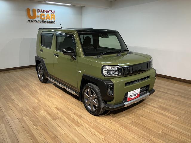 タフトＧターボ／９インチナビ／パノラマモニター／ＥＴＣ／クルコン走行２．０万ｋｍ／９インチナビ／パノラマモニター／ステアリングスイッチ／ＥＴＣ／クルーズコントロール／前席シートヒーター／電動パーキングブレーキ／ＬＥＤヘッドライト・フォグランプ／アルミ／キーフリー（大阪府）の中古車