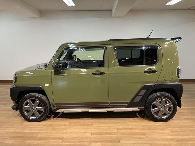 タフトＧターボ／９インチナビ／パノラマモニター／ＥＴＣ／クルコン走行２．０万ｋｍ／９インチナビ／パノラマモニター／ステアリングスイッチ／ＥＴＣ／クルーズコントロール／前席シートヒーター／電動パーキングブレーキ／ＬＥＤヘッドライト・フォグランプ／アルミ／キーフリー（大阪府）の中古車