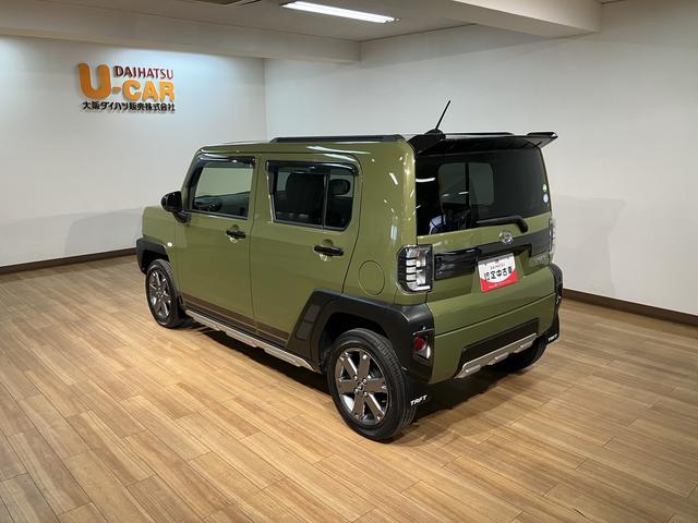 タフトＧターボ／９インチナビ／パノラマモニター／ＥＴＣ／クルコン走行２．０万ｋｍ／９インチナビ／パノラマモニター／ステアリングスイッチ／ＥＴＣ／クルーズコントロール／前席シートヒーター／電動パーキングブレーキ／ＬＥＤヘッドライト・フォグランプ／アルミ／キーフリー（大阪府）の中古車