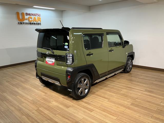 タフトＧターボ／９インチナビ／パノラマモニター／ＥＴＣ／クルコン走行２．０万ｋｍ／９インチナビ／パノラマモニター／ステアリングスイッチ／ＥＴＣ／クルーズコントロール／前席シートヒーター／電動パーキングブレーキ／ＬＥＤヘッドライト・フォグランプ／アルミ／キーフリー（大阪府）の中古車