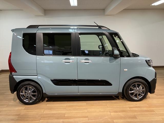 タントファンクロス　Ｒ７年式／法規対応済／バックカメラ対応衝突被害軽減ブレーキ　コーナーセンサー　バックカメラ（ナビ装着時用）　両側電動スライドドア　前席シートヒーター　電動パーキングブレーキ　ＬＥＤ　オートライト　オートエアコン　スマートキー　エコアイドル（大阪府）の中古車