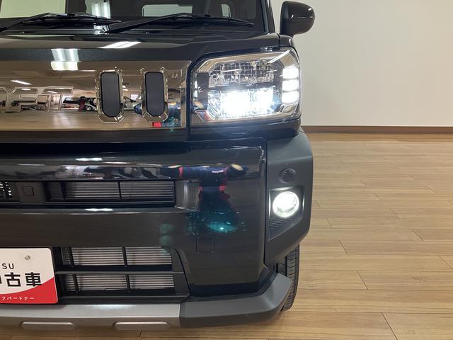 タフトＧターボ　ダーククロムベンチャー／届出済未使用車／クルコン／届出済未使用車／走行１３キロ／新車保証継承／クルコン／バックカメラ／シートヒーター／ガラスルーフ／カーテンエアバッグ／サイドエアバッグ／衝突軽減ブレーキ／運転席シートリフター／ＬＥＤヘッドライト／（大阪府）の中古車