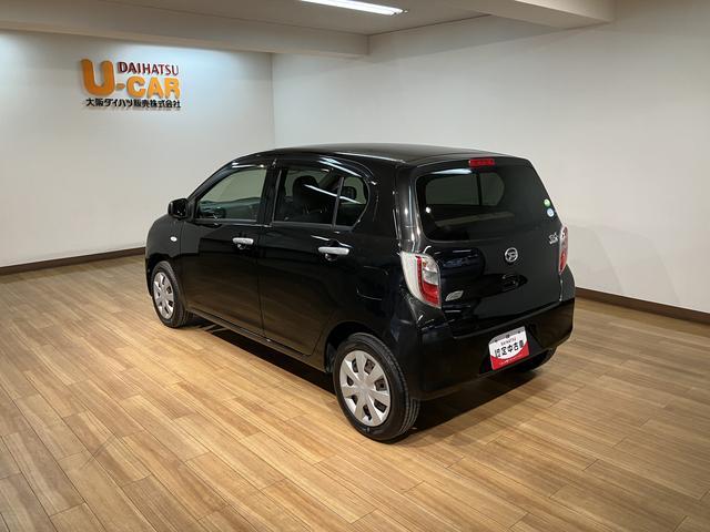 ミライースＸ　走行２．３万／車検整備付／ＣＤ／ＡＵＸ／キーレスエコアイドル　ハロゲンヘッドライト　ＡＵＸ入力端子付ＣＤステレオ　キーレスエントリー　マニュアルエアコン　電動格納ミラー　ＥＴＣ　盗難防止セキュリティアラーム　フロアマット（大阪府）の中古車