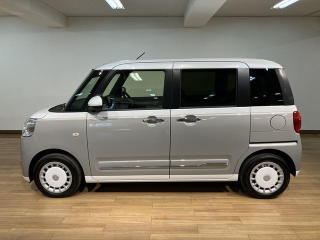 ムーヴキャンバスストライプスＧ／ナビ／Ｂカメラ／前後ドラレコ／両側電スラ／走行１６キロ／ナビ／ＢＬＵＥＴＯＯＴＨ／ＵＳＢ／バックカメラ／前後ドラレコ／前席シートヒーター／両側電動スライドドア／スマートキー／電動パーキングブレーキ／ＬＥＤヘッドライト／ステアリングスイッチ／（大阪府）の中古車