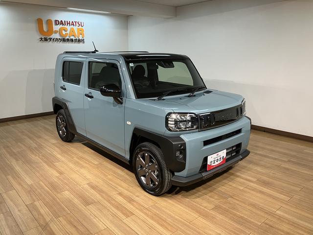 タフトＧターボダーククロムベンチャー／新車保証継承／クルコン／新車保証継承／令和７年式／衝突軽減ブレーキ／ターボエンジン／クルーズコントロール／シートヒーター／電動Ｐブレーキ／ＬＥＤヘッドライト・フォグランプ／１５インチアルミ／スマートキー／オートエアコン／（大阪府）の中古車