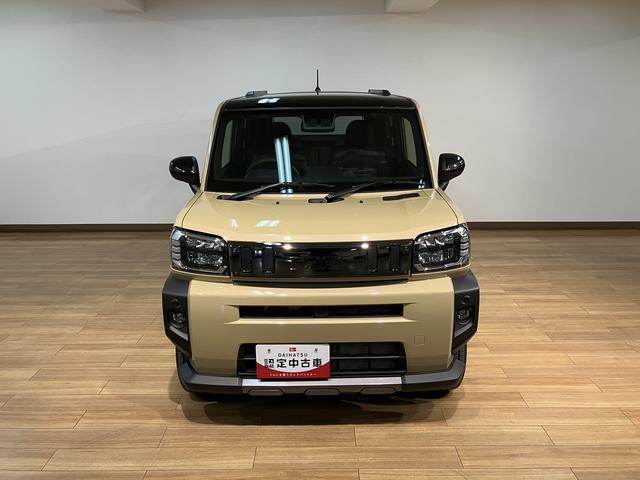 タフトＧターボ　ダーククロムベンチャー　サポカーＳワイド適合届出済未使用車　スカイフィールトップ　アダプティブクルーズコントロール　ＬＥＤヘッドライト　シートヒーター　プッシュボタンスタート　電動パーキングブレーキ　バックカメラ　１５インチアルミホイール（大阪府）の中古車