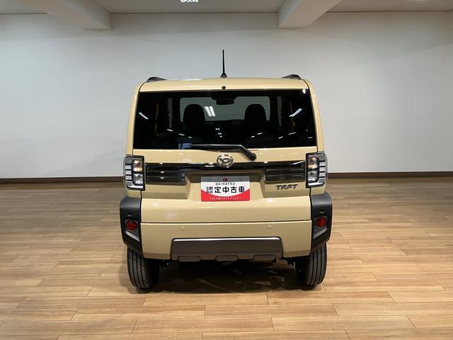 タフトＧターボ　ダーククロムベンチャー　サポカーＳワイド適合届出済未使用車　スカイフィールトップ　アダプティブクルーズコントロール　ＬＥＤヘッドライト　シートヒーター　プッシュボタンスタート　電動パーキングブレーキ　バックカメラ　１５インチアルミホイール（大阪府）の中古車
