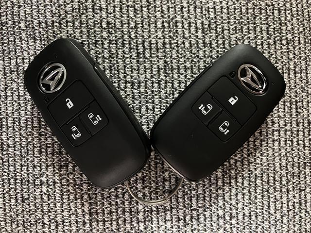 ムーヴキャンバスストライプスＧターボ　届出済未使用車　サポカーＳワイド適合届出済未使用車・ターボエンジン・純正メモリーナビ・バックカメラ・ナビ連動前後ドライブレコーダー・全車速追従クルーズコントロール・両側電動スライドドア・シートヒーター・ホッとカップホルダー・ＬＥＤライト（大阪府）の中古車