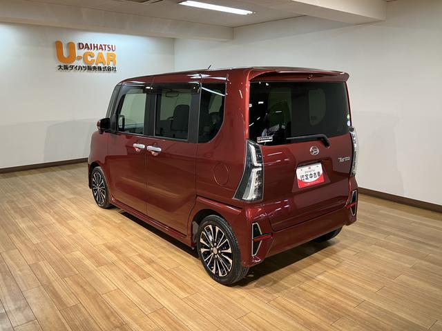 タントカスタムＲＳセレクション　９インチナビ／パノラマカメラスマートアシスト　ＬＥＤヘッドライト／フォグ　９インチナビ　パノラマカメラ　ＦＲドラレコ　ＥＴＣ　アダプティブクルーズコントロール　オートエアコン　キーフリー　盗難防止セキュリティアラーム（大阪府）の中古車