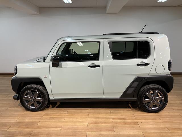 タフトG ダーククロムベンチャー R7年式/バックカメラ対応スカイフィールトップ アダプティブクルーズコントロール LEDヘッド/フォグ 運/助シートヒーター プッシュボタンスタート キーフリー 電動パーキングブレーキ バックカメラ 15インチアルミホイール(大阪府)の中古車