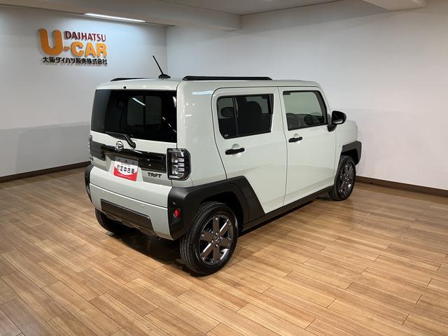 タフトG ダーククロムベンチャー R7年式/バックカメラ対応スカイフィールトップ アダプティブクルーズコントロール LEDヘッド/フォグ 運/助シートヒーター プッシュボタンスタート キーフリー 電動パーキングブレーキ バックカメラ 15インチアルミホイール(大阪府)の中古車