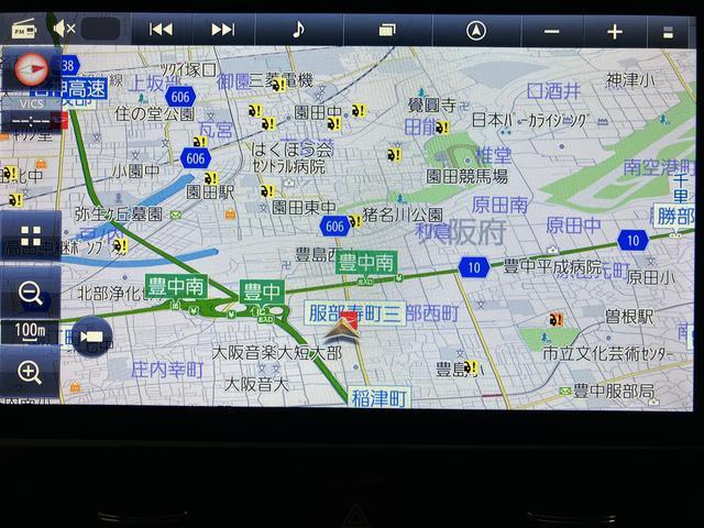 ムーヴキャンバスストライプスＧターボ　ナビ／ドラレコ／パノラマカメラ／ＡＣＣサポカーＳワイド適合　ＥＴＣ　ＬＥＤヘッドライト／フォグ　ＵＳＢ接続端子　電動パーキングブレーキ　シートヒーター　両側電動スライドドア　　全車速追従機能付ＡＣＣ　ホッとカップホルダー　キーフリー（大阪府）の中古車