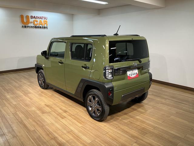 タフトＧターボ　ダーククロムベンチャー　登録済未使用車／ＡＣＣスカイフィールトップ　アダプティブクルーズコントロール　ＬＥＤヘッド／フォグ　運／助シートヒーター　プッシュボタンスタート　キーフリー　電動パーキングブレーキ　バックカメラ　１５インチアルミホイール（大阪府）の中古車