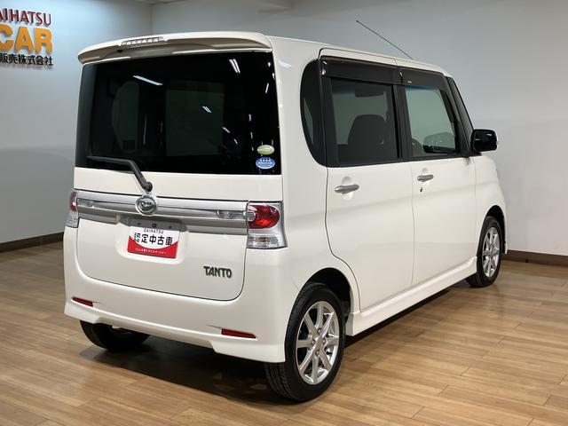 タントカスタムＸ／１年保証／社外ナビ／オートエアコン／電格ミラー／１年間走行距離無制限保証／走行５．１万キロ／社外ナビ／ＢＬＵＥＴＯＯＴＨ／ＵＳＢ／電動格納式ドアミラー／片側電動スライドドア／ＥＴＣ／１４インチアルミホイール／オートエアコン／フロントフォグランプ／（大阪府）の中古車
