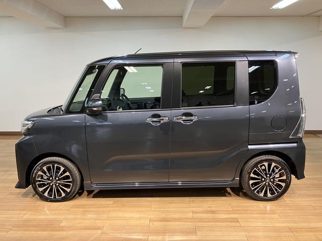 タントカスタムＲＳ　Ｒ７年式／バックカメラ対応／両側電動スライドターボ　スマートアシスト　バックカメラ　両側リヤパワースライドドア　プッシュボタンエンジンスタート　シートヒーター　ＬＥＤヘッドライト　アルミホイール　オートエアコン　オートライト　ＡＢＳ（大阪府）の中古車