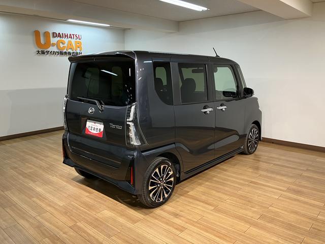 タントカスタムＲＳ　Ｒ７年式／バックカメラ対応／両側電動スライドターボ　スマートアシスト　バックカメラ　両側リヤパワースライドドア　プッシュボタンエンジンスタート　シートヒーター　ＬＥＤヘッドライト　アルミホイール　オートエアコン　オートライト　ＡＢＳ（大阪府）の中古車