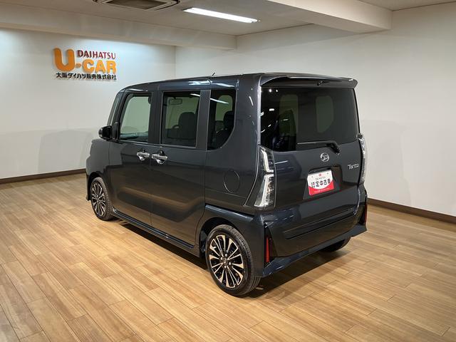 タントカスタムＲＳ　Ｒ７年式／バックカメラ対応／両側電動スライドターボ　スマートアシスト　バックカメラ　両側リヤパワースライドドア　プッシュボタンエンジンスタート　シートヒーター　ＬＥＤヘッドライト　アルミホイール　オートエアコン　オートライト　ＡＢＳ（大阪府）の中古車