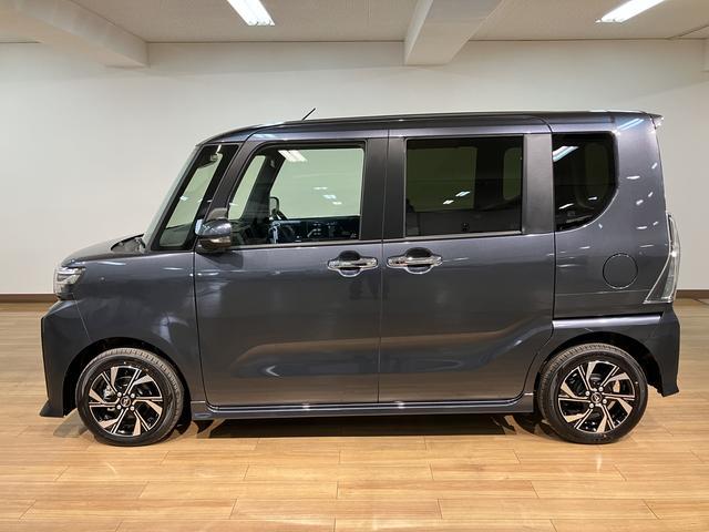 タントカスタムＸ　Ｒ７年式／バックカメラ対応／両側電動スライドスマートアシスト　バックカメラ　両側リヤパワースライドドア　プッシュボタンエンジンスタート　シートヒーター　ＬＥＤヘッドライト　アルミホイール　オートエアコン　オートライト　ＡＢＳ（大阪府）の中古車