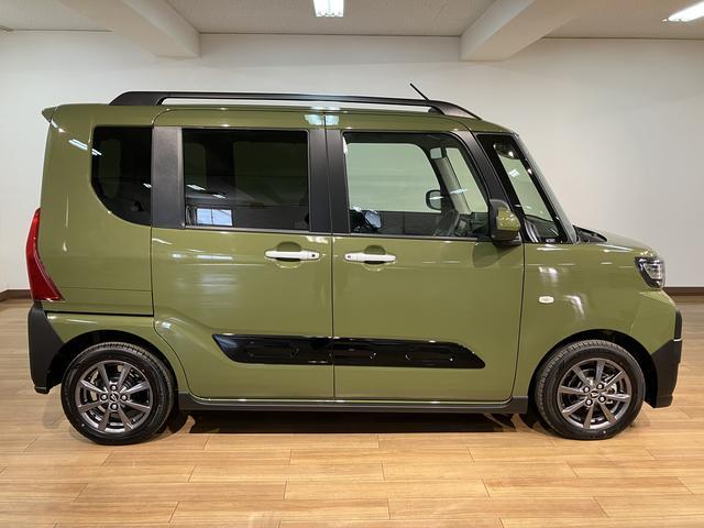 タントファンクロス　２５年モデルナビ／ＦＲドラレコ／バックカメラバックモニター対応カメラ　運転席・助手席シートヒーター　純正アルミホイール　両側パワースライドドア　電動パーキングブレーキ　オートブレーキホールド　ワンオーナー　スマートキー　スマアシ（大阪府）の中古車