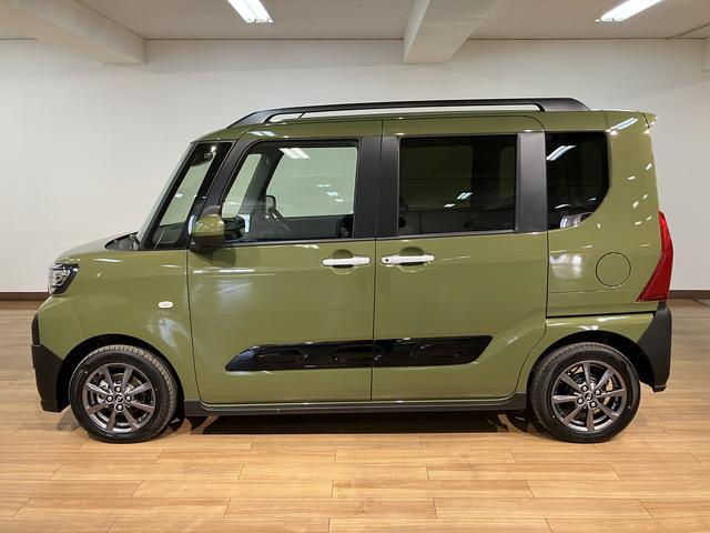 タントファンクロス　２５年モデルナビ／ＦＲドラレコ／バックカメラバックモニター対応カメラ　運転席・助手席シートヒーター　純正アルミホイール　両側パワースライドドア　電動パーキングブレーキ　オートブレーキホールド　ワンオーナー　スマートキー　スマアシ（大阪府）の中古車