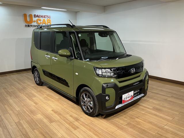 タントファンクロス　２５年モデルナビ／ＦＲドラレコ／バックカメラバックモニター対応カメラ　運転席・助手席シートヒーター　純正アルミホイール　両側パワースライドドア　電動パーキングブレーキ　オートブレーキホールド　ワンオーナー　スマートキー　スマアシ（大阪府）の中古車
