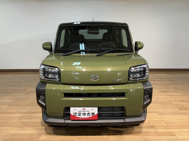 タフトＧターボ／届出済未使用車／ガラスルーフ／衝突軽減ブレーキ／新車保証継承／衝突軽減ブレーキ／届出済み未使用車／ターボ／ガラスルーフ／電動パーキングブレーキ／シートヒーター／スマートキー／オートエアコン／ＬＥＤヘッドライト・フォグ／１５インチアルミホイール／（大阪府）の中古車