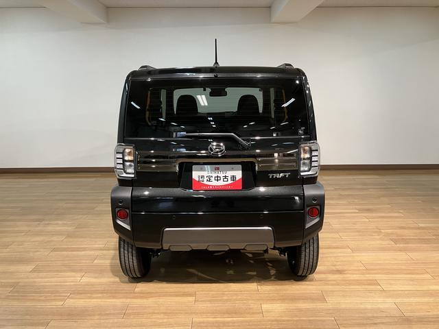 タフトＧターボ　ダーククロムベンチャー　２５年ナビ／ＦＲドラレコスカイフィールトップ　アダプティブクルーズコントロール　ＬＥＤヘッド／フォグ　運／助シートヒーター　プッシュボタンスタート　キーフリー　電動パーキングブレーキ　バックカメラ　１５インチアルミホイール（大阪府）の中古車