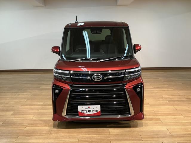 タントカスタムＲＳ　Ｒ７年式／バックカメラ対応／両側ＰＳＤ／ターボターボ　スマートアシスト　バックカメラ　両側リヤパワースライドドア　プッシュボタンエンジンスタート　シートヒーター　ＬＥＤヘッドライト　アルミホイール　オートエアコン　オートライト　ＡＢＳ（大阪府）の中古車