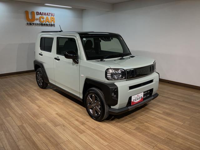 タフトGダーククロムベンチャー サポカーワイド適合届出済未使用車・純正ナビゲーション・バックカメラ・ナビ連動前後ドライブレコーダー・フロント両席シートヒーター・全車速追従クルーズコントロール・電動パーキングブレーキ・スカイフィールトップ(大阪府)の中古車