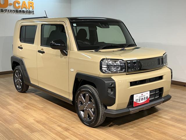 タフトＧターボ　ダーククロムベンチャー　２５年ナビ／ＦＲドラレコスカイフィールトップ　アダプティブクルーズコントロール　ＬＥＤヘッド／フォグ　運／助シートヒーター　プッシュボタンスタート　キーフリー　電動パーキングブレーキ　バックカメラ　１５インチアルミホイール（大阪府）の中古車