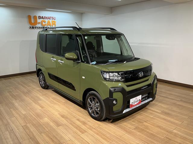 タントファンクロス 25年ナビ/バックカメラ/FRドラレコスマートアシスト バックカメラ 両側リヤパワースライドドア プッシュボタンエンジンスタート シートヒーター LEDヘッドライト アルミホイール オートエアコン オートライト ABS(大阪府)の中古車