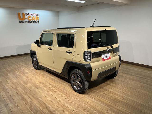 タフトGターボ ダーククロムベンチャー 25年ナビ/FRドラレコスカイフィールトップ アダプティブクルーズコントロール LEDヘッド/フォグ 運/助シートヒーター プッシュボタンスタート キーフリー 電動パーキングブレーキ バックカメラ 15インチアルミホイール(大阪府)の中古車