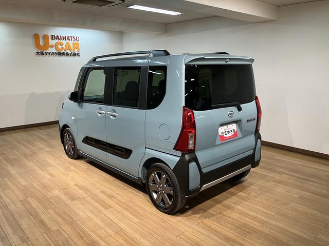 タントファンクロスターボ サポカーSワイド適合 届出済未使用車ターボエンジン バックモニター対応カメラ 運転席・助手席シートヒーター 純正アルミホイール  両側パワースライドドア 電動パーキングブレーキ オートブレーキホールド 衝突回避支援ブレーキ(大阪府)の中古車