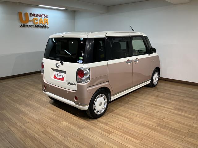 ムーヴキャンバスＧメイクアップリミテッドＳＡIII　パノラマカメラ／ドラレコスマートアシストＩＩＩ　ＬＥＤヘッドライト／フォグ　８インチナビ　パノラマカメラ　ドライブレコーダー　両側電動スライドドア　キーフリー　オートエアコン　盗難防止セキュリティアラーム（大阪府）の中古車