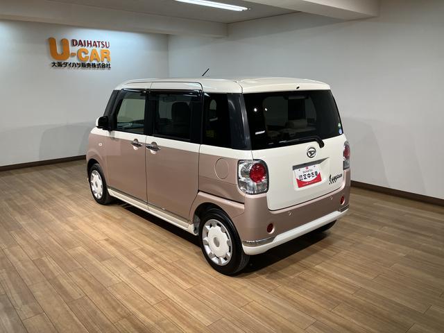 ムーヴキャンバスＧメイクアップリミテッドＳＡIII　パノラマカメラ／ドラレコスマートアシストＩＩＩ　ＬＥＤヘッドライト／フォグ　８インチナビ　パノラマカメラ　ドライブレコーダー　両側電動スライドドア　キーフリー　オートエアコン　盗難防止セキュリティアラーム（大阪府）の中古車