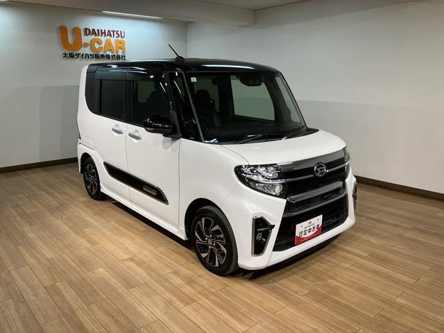 タントカスタムＸスタイルセレクションスマートアシスト　ＬＥＤヘッドライト／フォグ　ナビ　バックカメラ　ＦＲドラレコ　両側電動スライドドア　ＥＴＣ　キーフリー　オートエアコン　運転席ロングシートスライド　盗難防止セキュリティアラーム（大阪府）の中古車