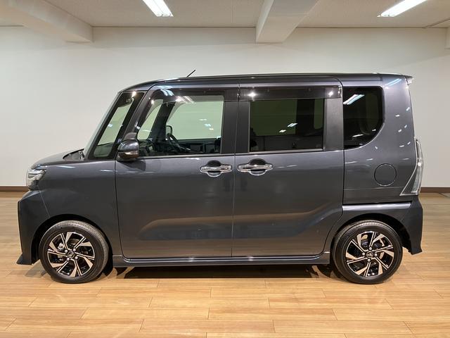 タントカスタムＸ　社外ナビ／バックカメラ／両側電動スライドドアスマートアシスト　バックカメラ　両側リヤパワースライドドア　プッシュボタンエンジンスタート　シートヒーター　ＬＥＤヘッドライト　アルミホイール　オートエアコン　オートライト　ＡＢＳ（大阪府）の中古車