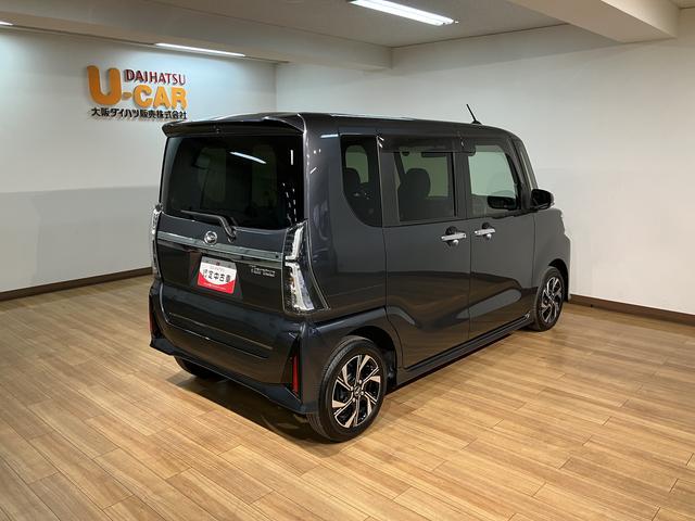 タントカスタムＸ　社外ナビ／バックカメラ／両側電動スライドドアスマートアシスト　バックカメラ　両側リヤパワースライドドア　プッシュボタンエンジンスタート　シートヒーター　ＬＥＤヘッドライト　アルミホイール　オートエアコン　オートライト　ＡＢＳ（大阪府）の中古車