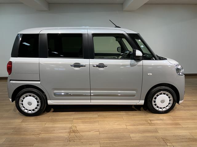 ムーヴキャンバスストライプスGターボ 25年ナビ/FRドラレコ/バックカメラサポカーSワイド適合 アダプティブクルーズコントロール バックカメラ対応 USB接続端子 電動パーキングブレーキ シートヒーター 両側オートスライドドア Pスタート ホッとカップホルダー キーフリー(大阪府)の中古車